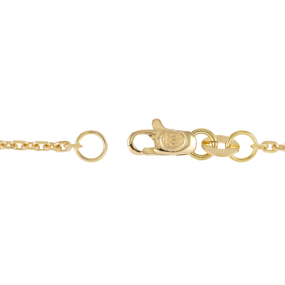 Cartier Heart Motif K18YG Yellow Gold Necklace