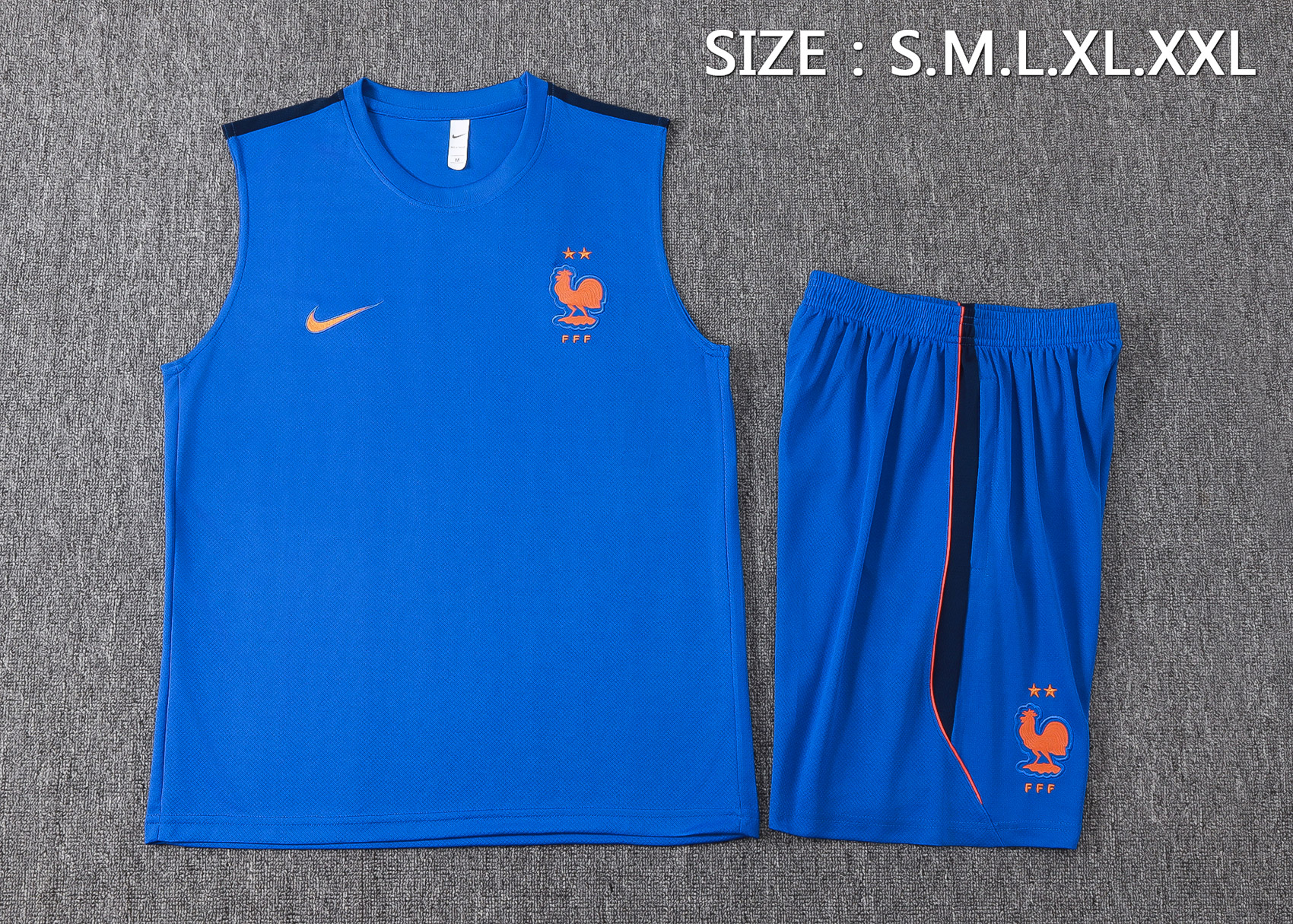France 26/27 Sleeveless Training Suit
