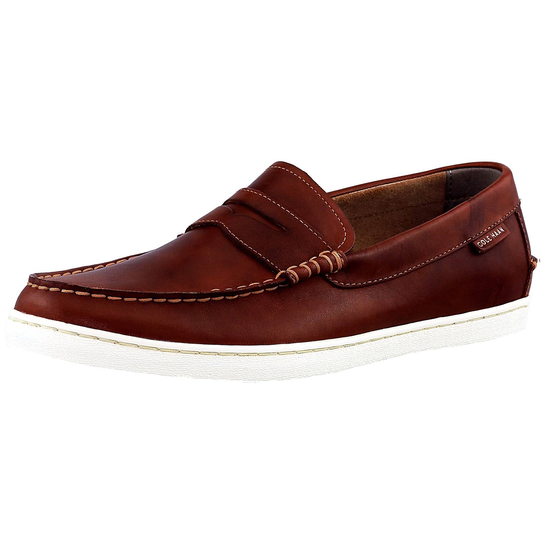 Cole Haan Men&s Pinch Hand-Stained Weekender - British Tan