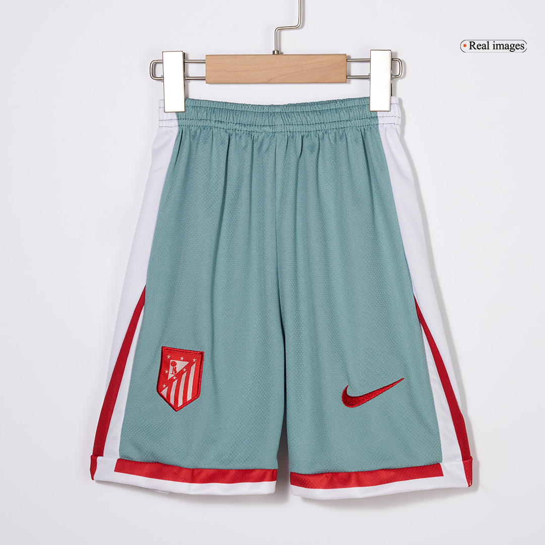 Atletico Madrid Away Kids Soccer Jerseys Full Kit