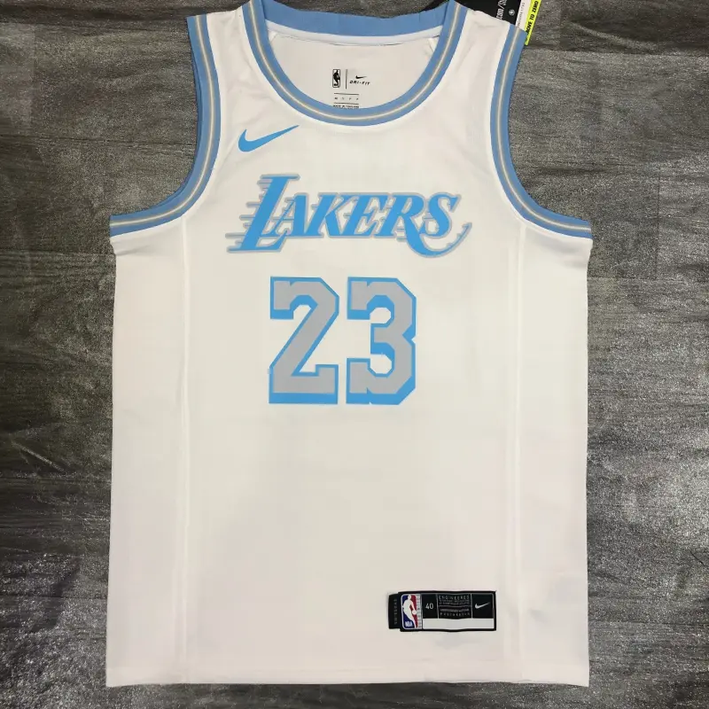 21 Season Lakers Retro White #23