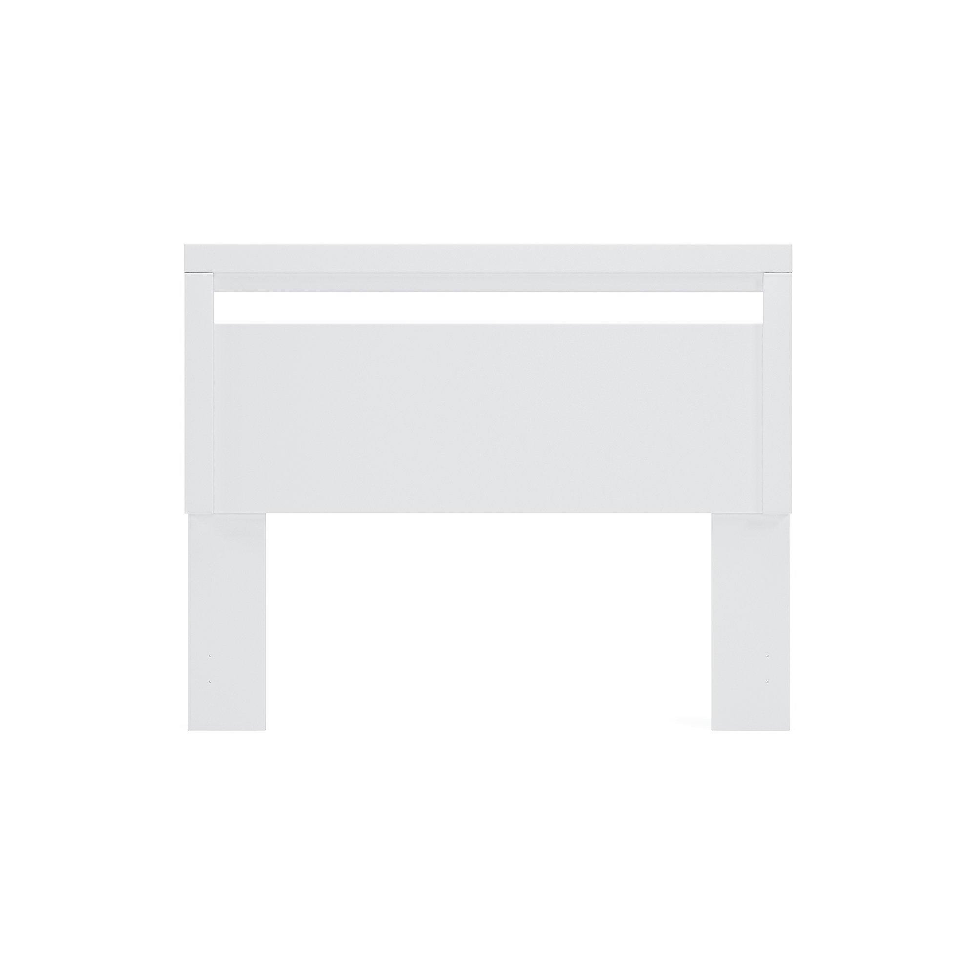 Flannia Full Panel Headboard - Black