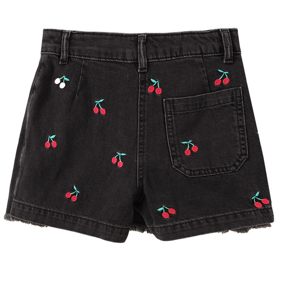 Topolino Mädchen Jeansrock mit integrierten Shorts
