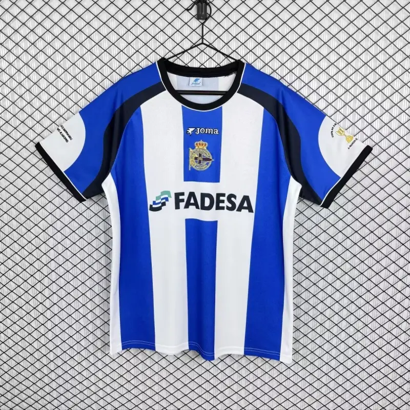 Retro Deportivo La Coruna 2000/01 Home (Champions League)