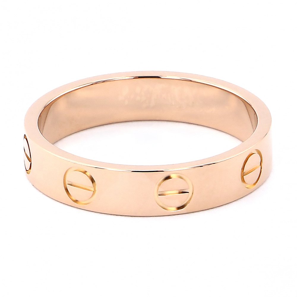 Cartier Love Ring 18K Rose Gold