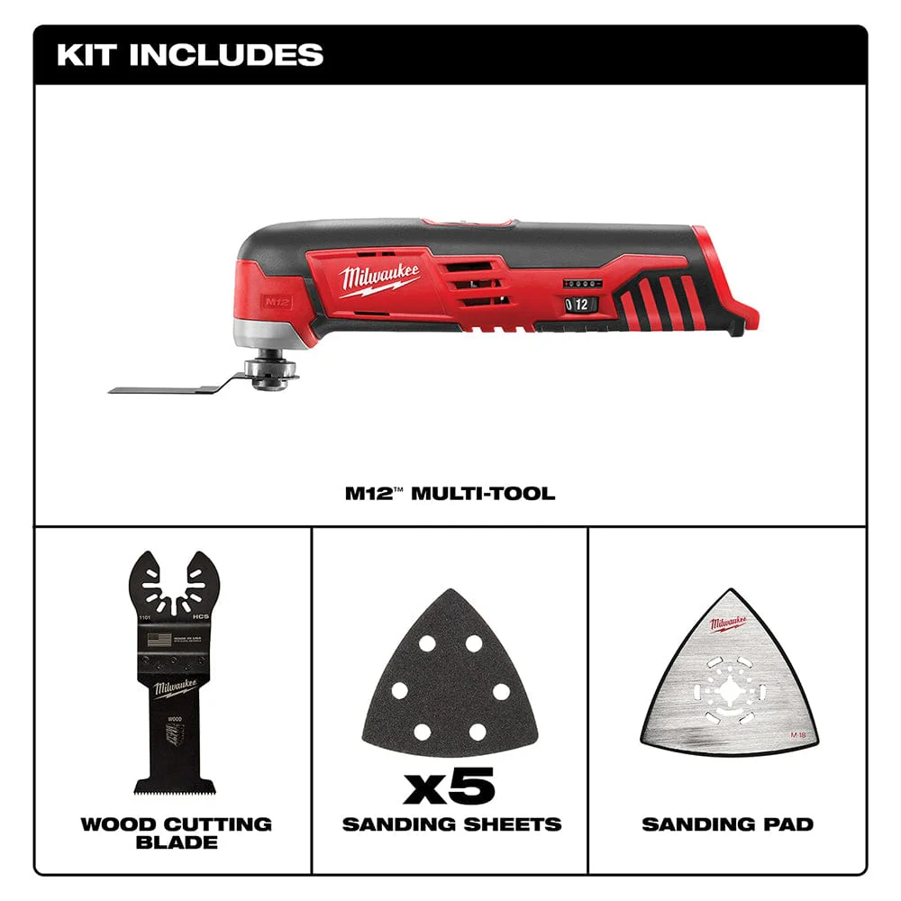 2026 Milwaukee M12™ Cordless Multi-Tool