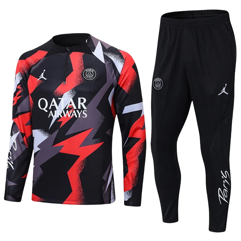 2024/2025 Paris Saint-Germain Half-Pull Training Suit Football Shirt