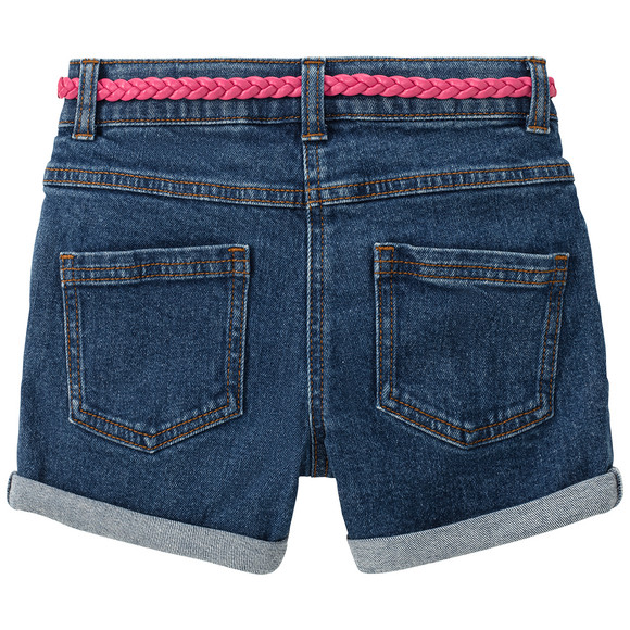 Jonas Nielsen Mädchen Jeansshorts mit Gürtel