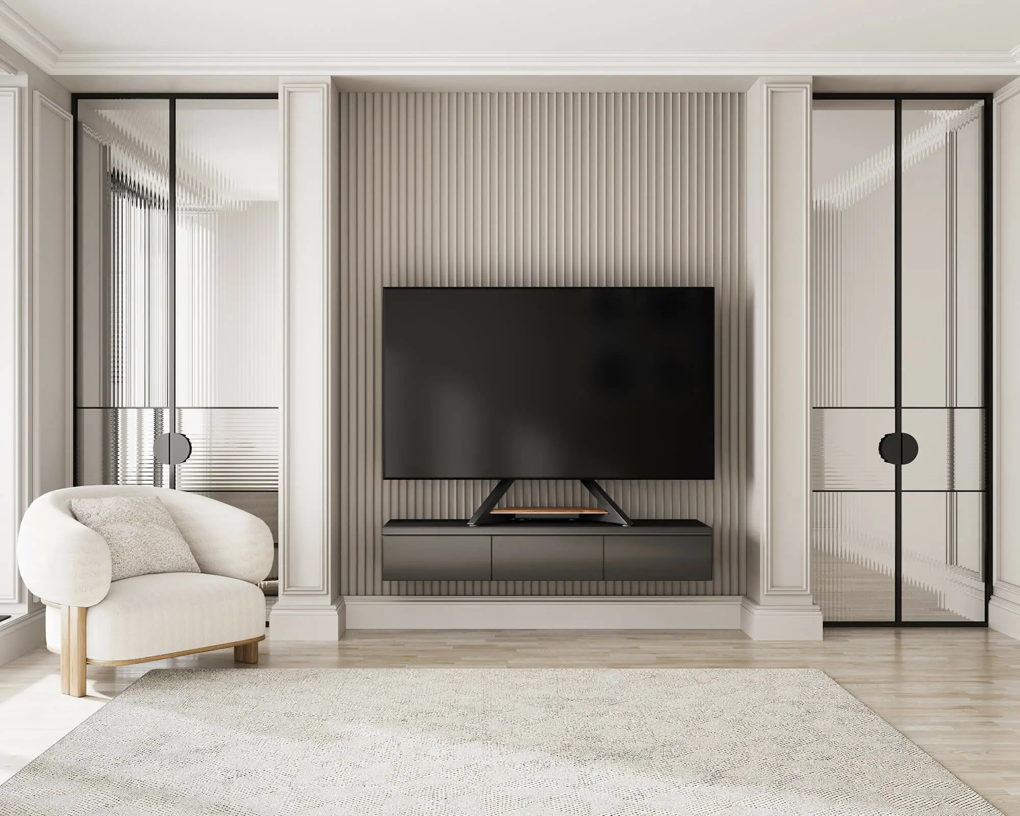 Eiffel TT85 Tabletop TV Stand