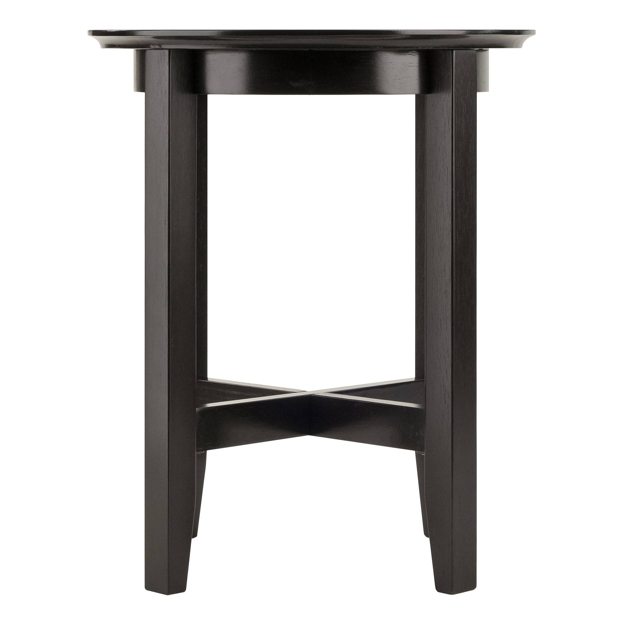 Winsome Wood Toby End Table in Espresso Finish
