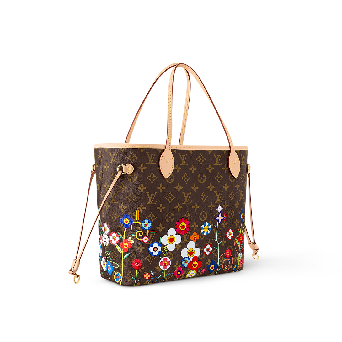 Louis Vuitton LV x TM Neverfull MM Monogram Coated Canvas 31cm M13271