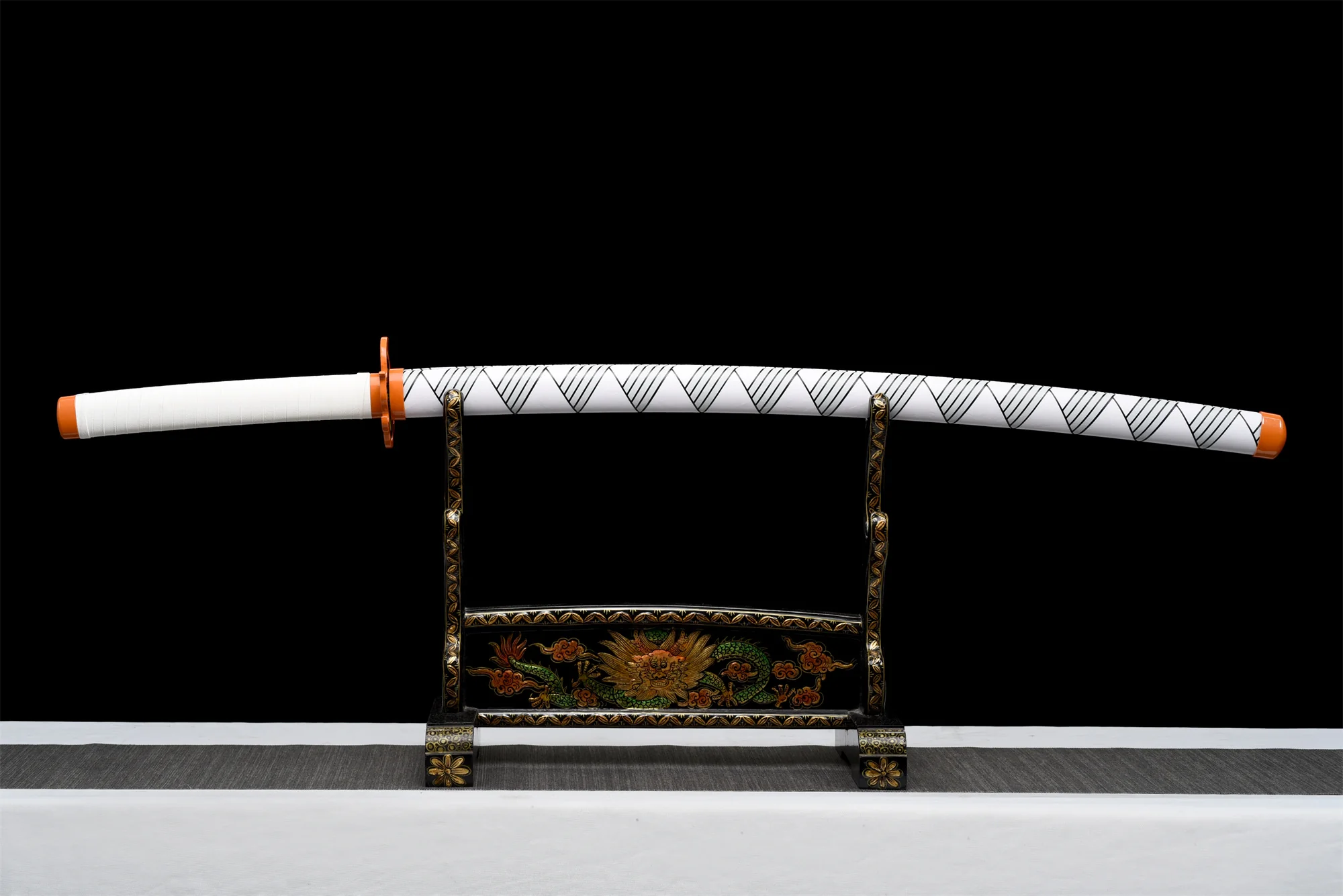 Rengoku Katana – T10 Clay Tempered, Real Hamon, Full Tang