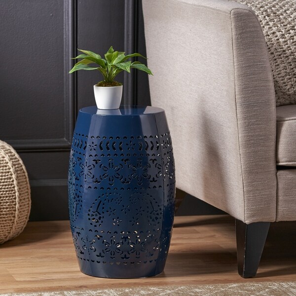 Lace Cut Design Metal Frame SIDE TABLE
