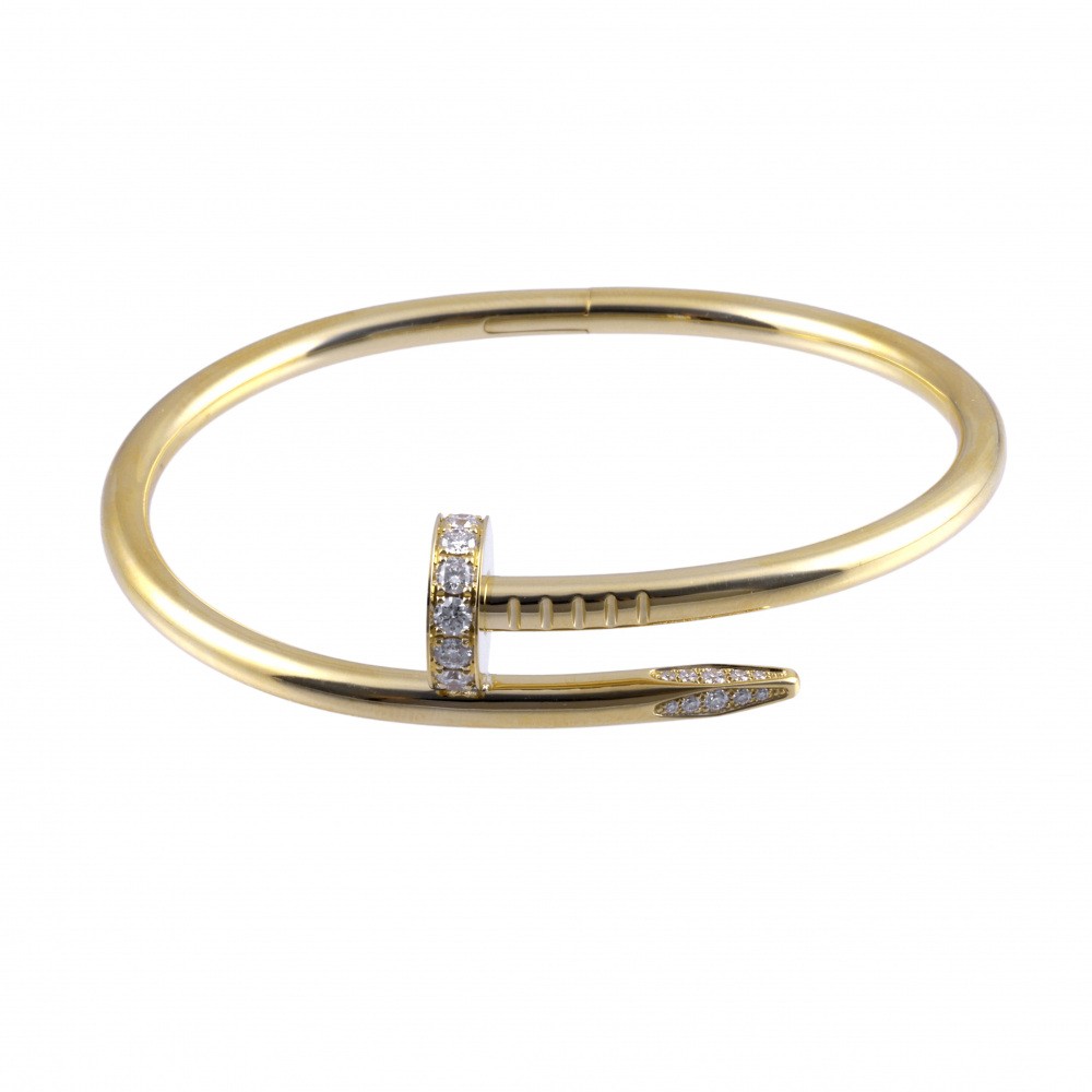 Cartier Juste un Clou Bracelet 18K Yellow Gold Diamond B6048600