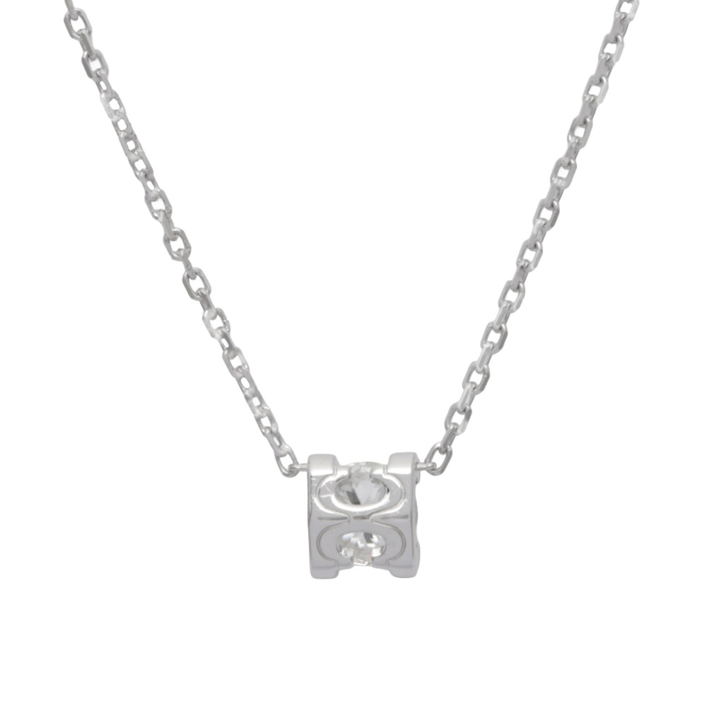 Cartier C Do Necklace 18K White Gold Diamond N7409700