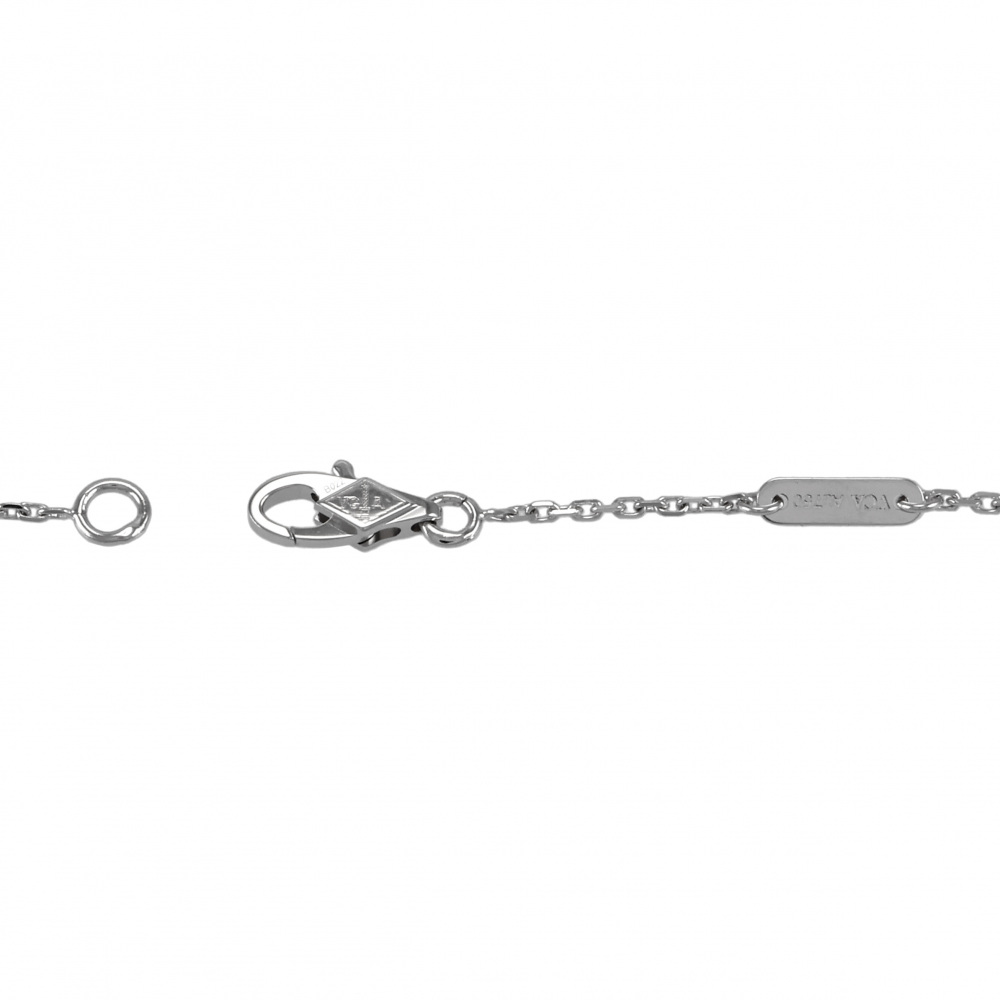Van Cleef & Arpels Frivole Necklace 18K White Gold Diamond VCARP3W300