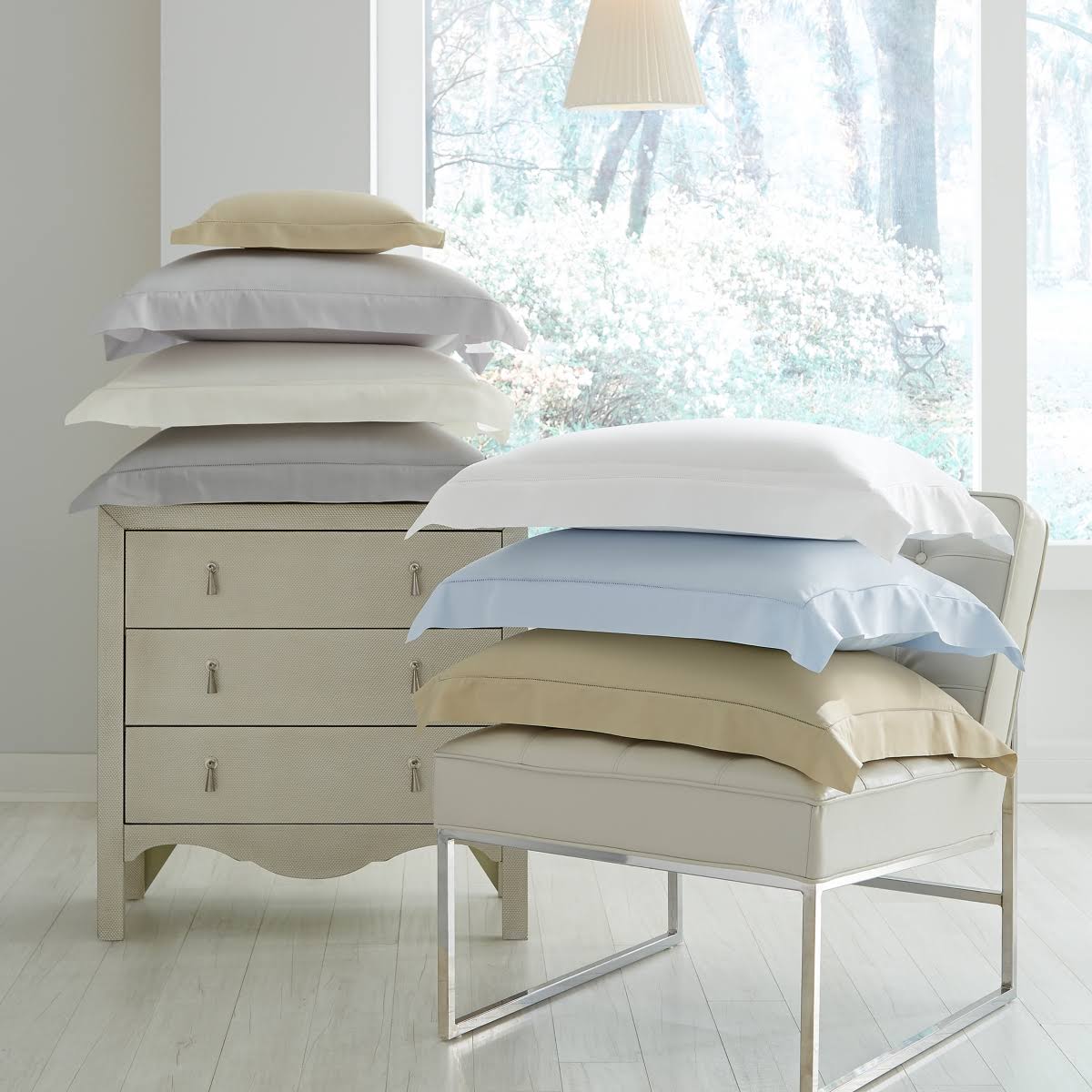 Sferra Fiona Bedding - Full/Queen Duvet Cover | Oat