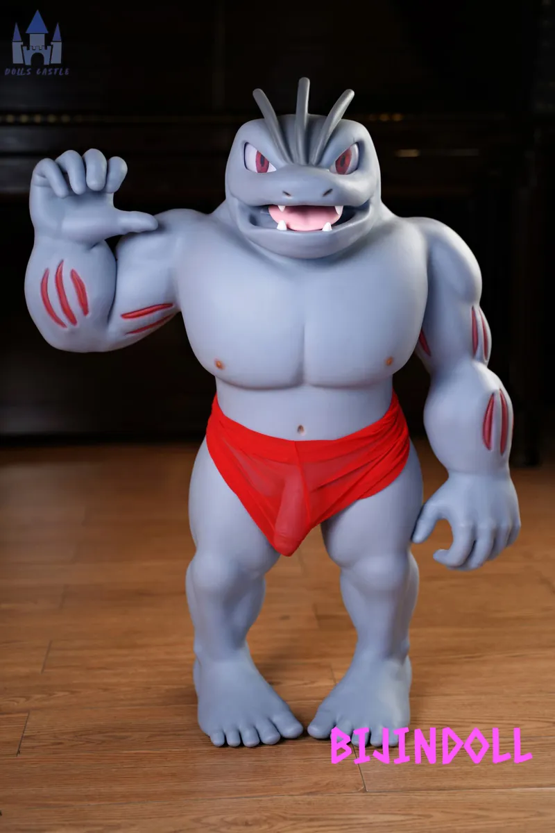 Dolls Castle 73cm Silicone Sex Doll Kragor Dark Furry Beast Humanoid Titan