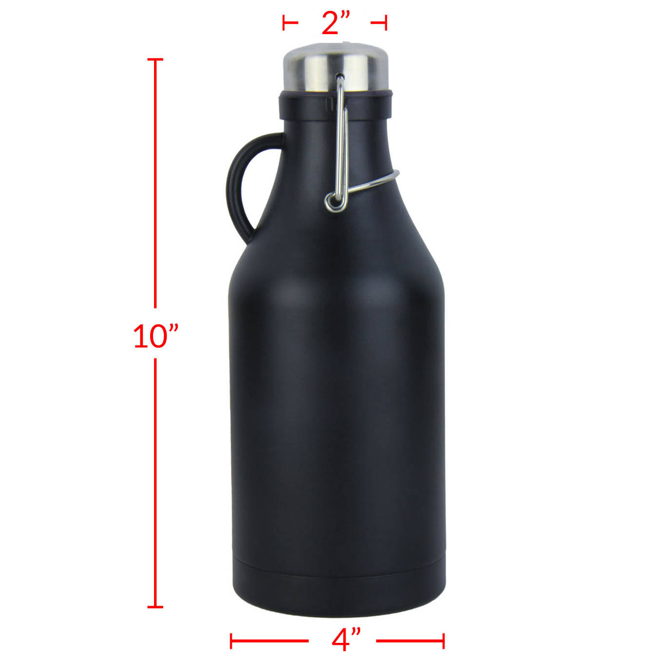 in My Hoppy Place32oz Black Stainless Steel Growler u0026 Pint Glass Set