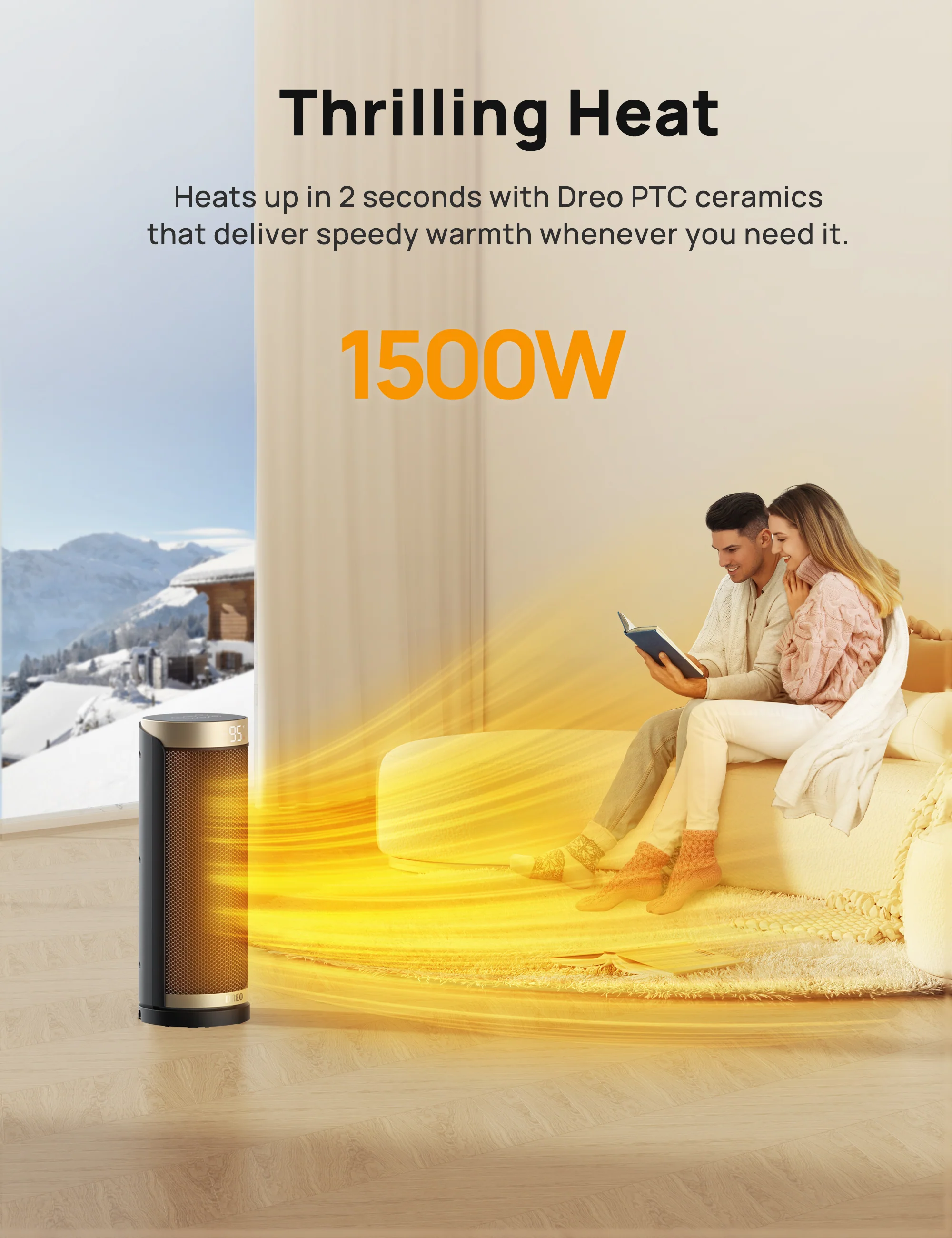 Space Heater Solaris Slim H3