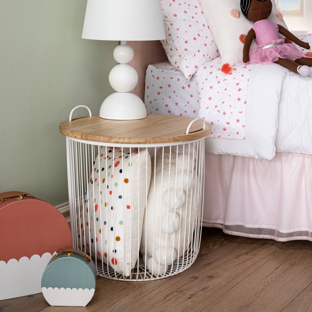 Wire Kids x27 Storage Floor Bin White