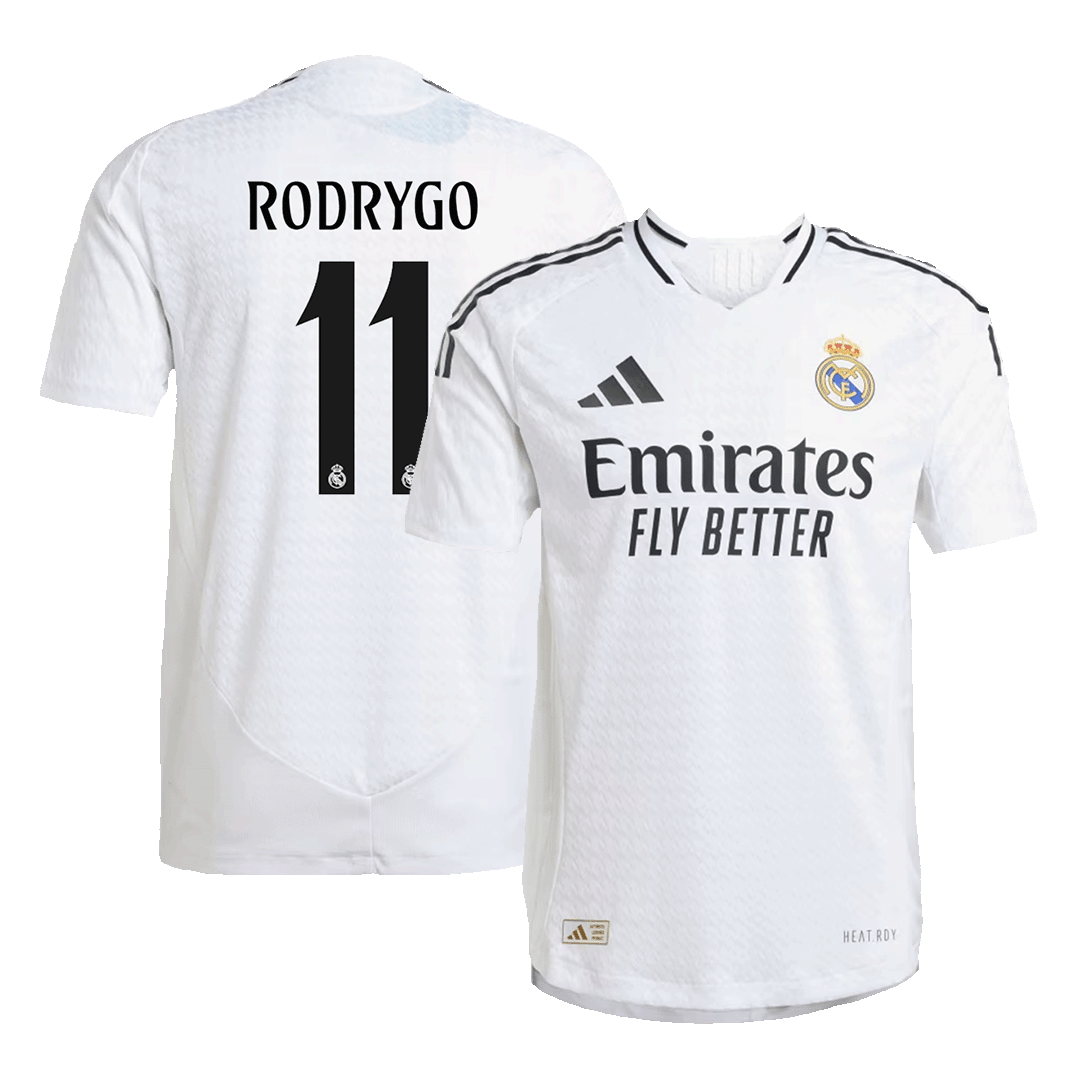 RODRYGO #11 Real Madrid Home Player Version Jersey