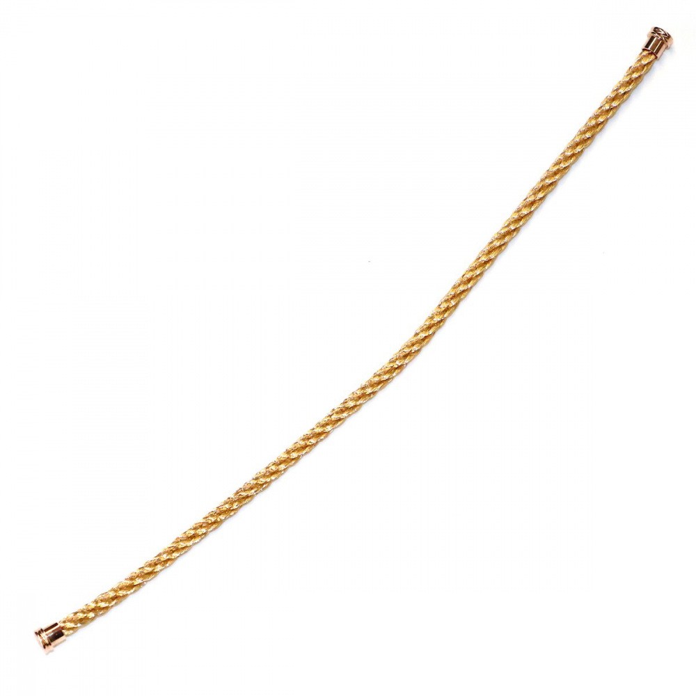 FRED Cable Mm Interchange Bull Size 15 K18 Pink Gold Accessory 6B0291