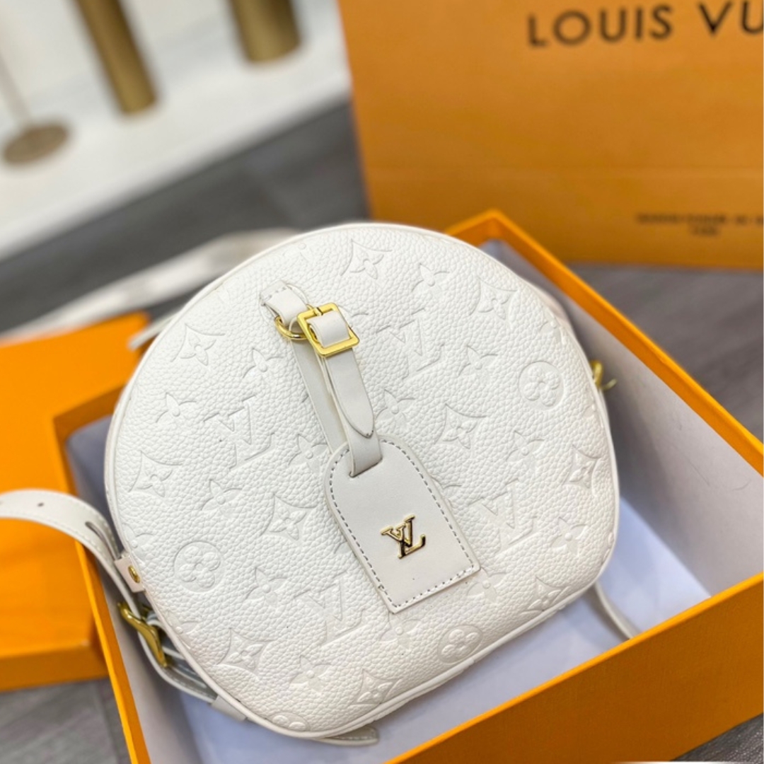 Louis Vuitton Boite Chapeau Souple Mm White 20Cm M45276