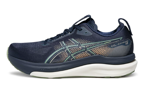 ASICS GEL-KAYANO 33 Running Shoes Midnight Blue 1011C167-402