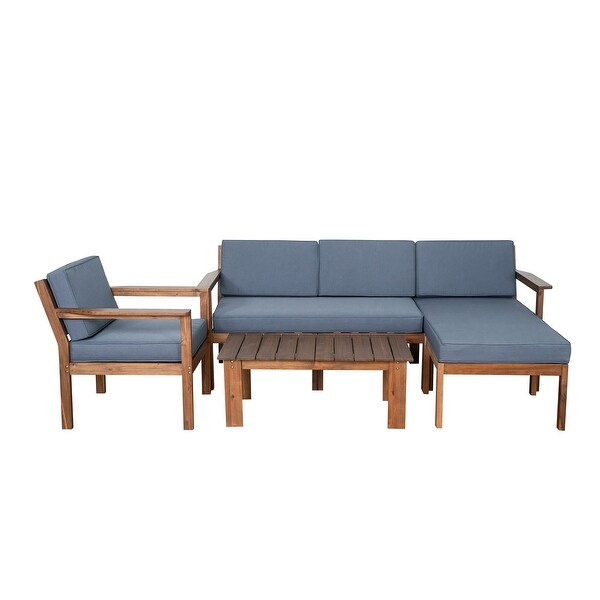Patio Sofa Furniture Set with Additional Separate Table