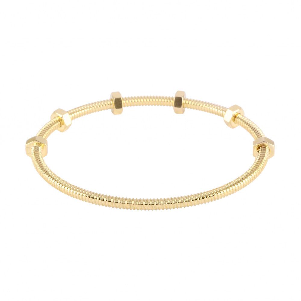 Cartier Eccles Bracelet 18K Yellow Gold B6063800
