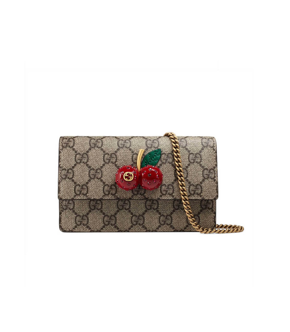 Gucci GG Supreme Mini Bag With Cherries