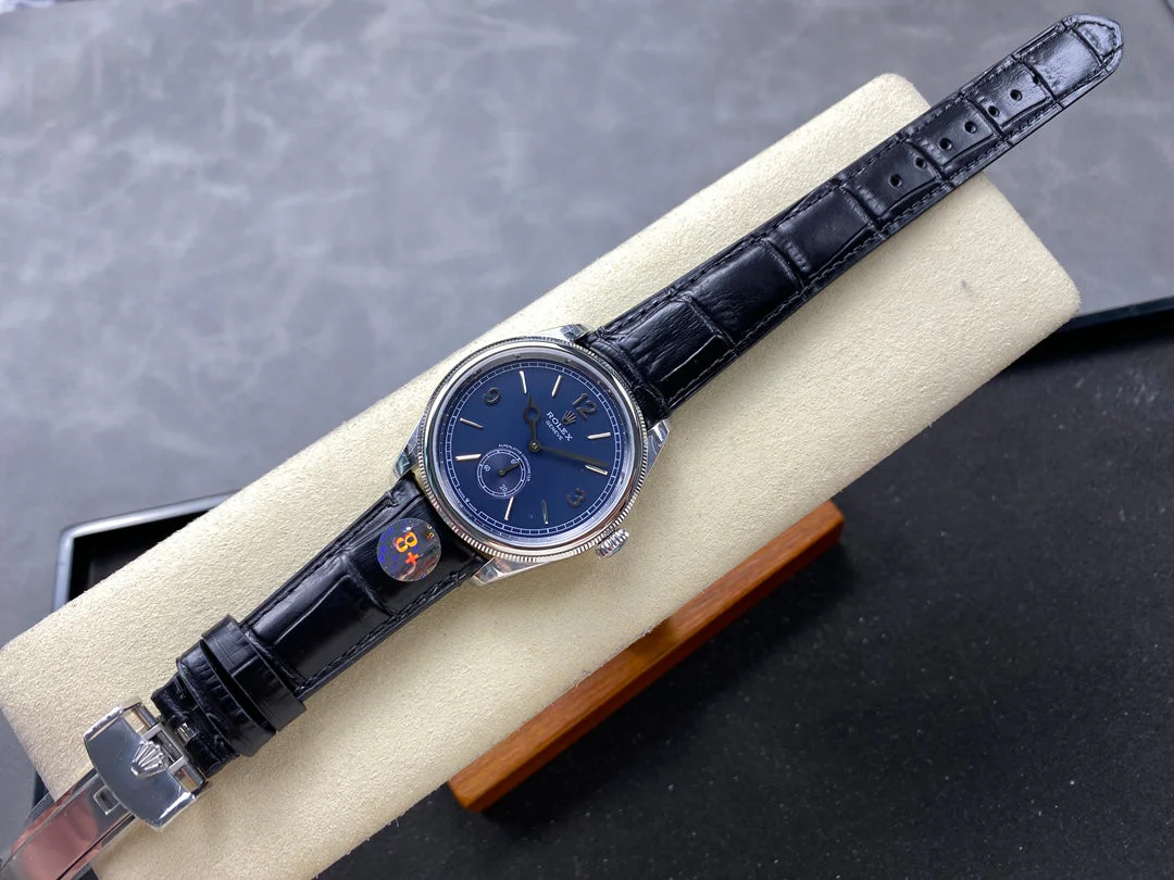 Rolex Perpetual 39mm Black Blue Dail
