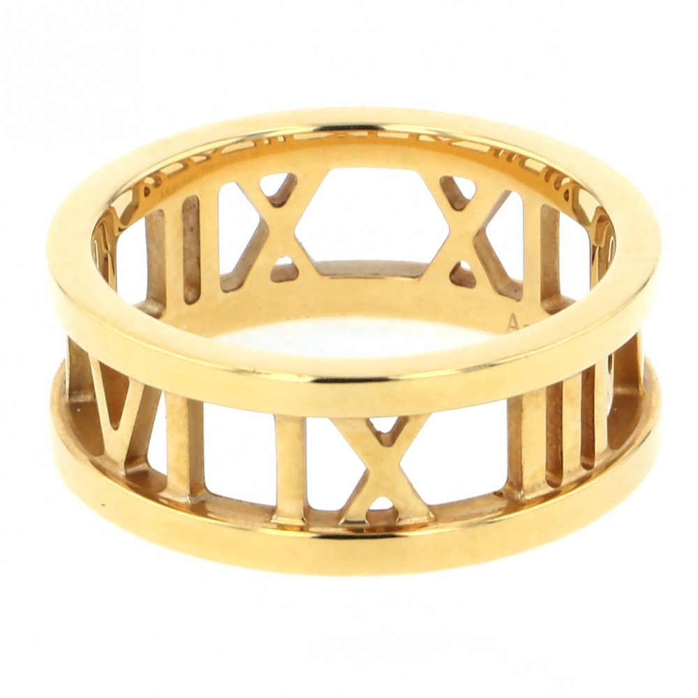 Tiffany & Co. Atlas Open Ring 18K Yellow Gold