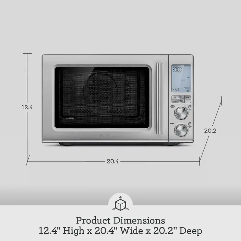 Stainless Steel Microwave-Toaster Combo – BMO870BSS1BUC1, Space-Saving All-in-One Countertop Appliance
