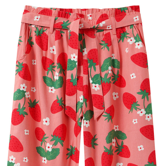 Yigga Mädchen Hose mit buntem Allover-Print
