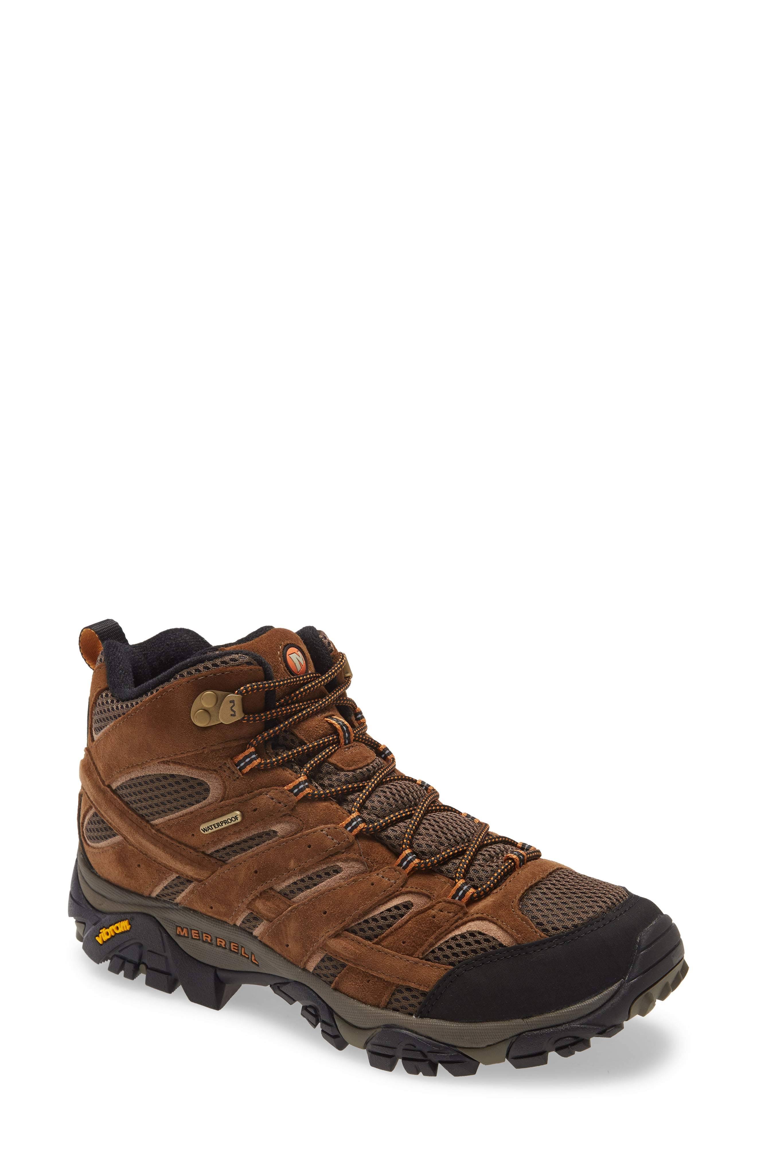 Merrell Men&s Moab 2 Mid Waterproof Earth / 7.5