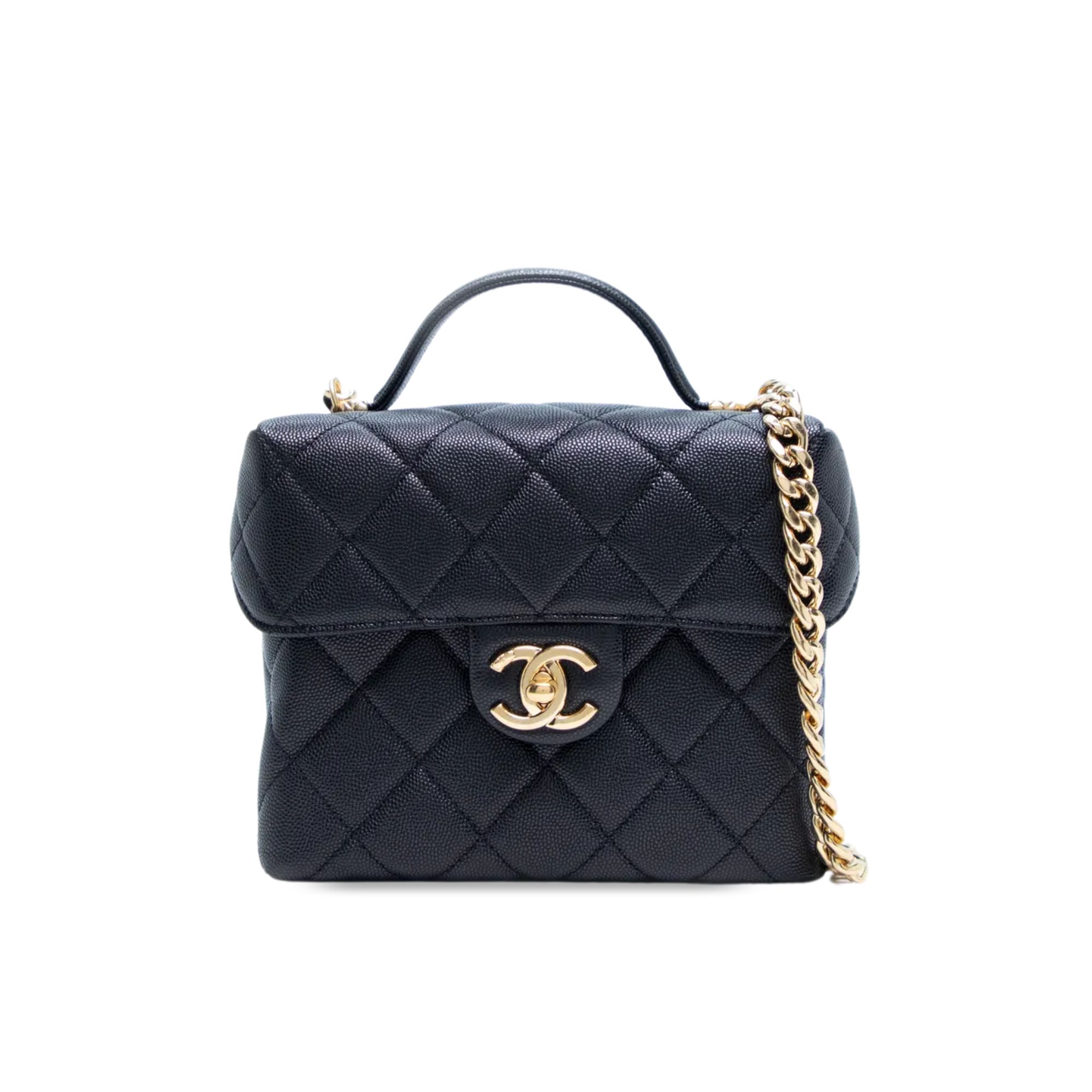 Chanel Grained Calfskin Small Vanity Case 17.5cm