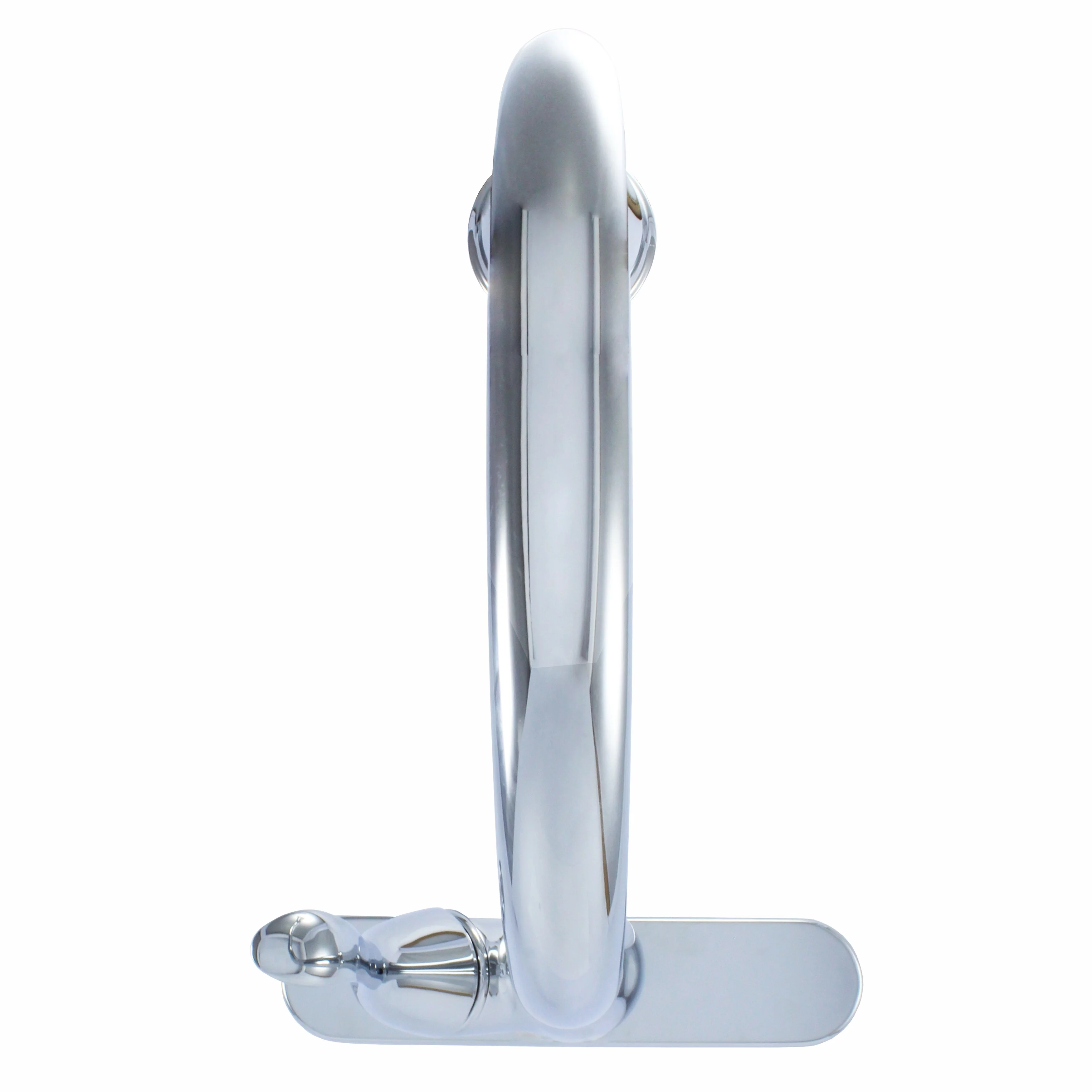 WMF-8101D-CP - Hybrid Metal Deck Single Handle Kitchen Sink Faucet Ceramic Cartridge with Pull Down Sprayer Chrome Finish