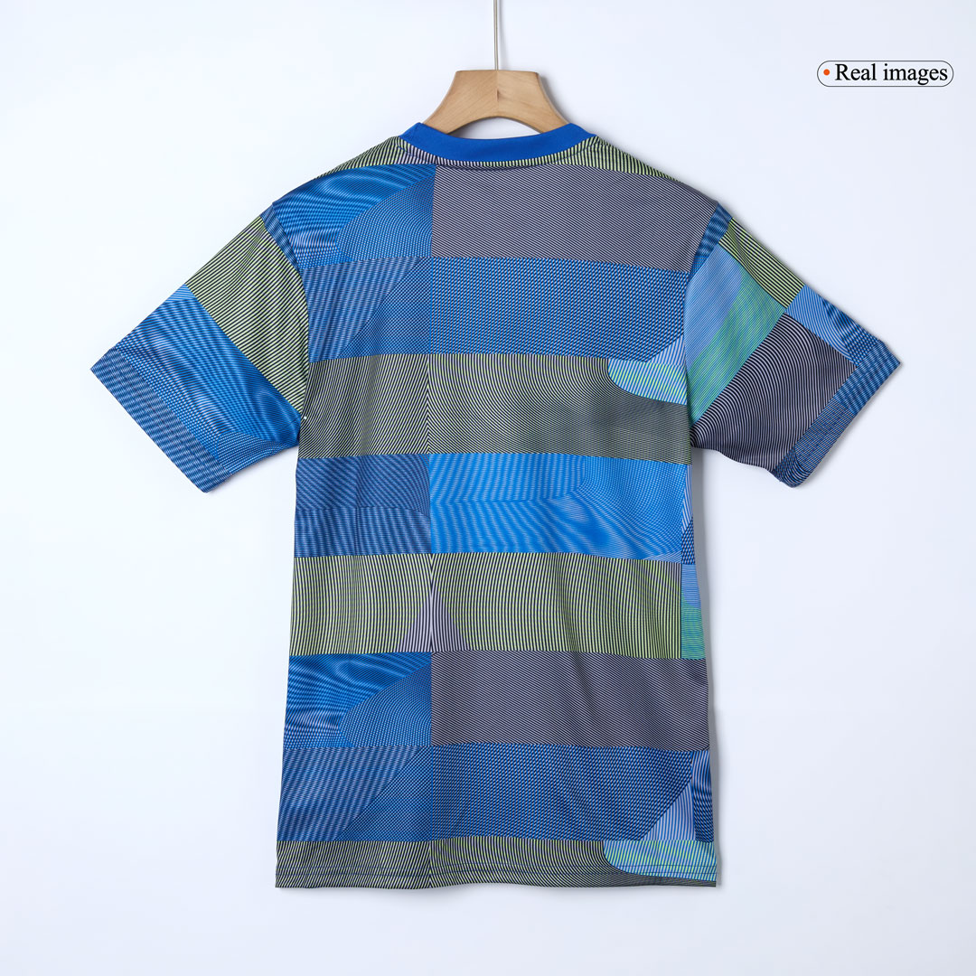 Real Madrid Pre-Match Soccer Jersey 2025/26 Blue