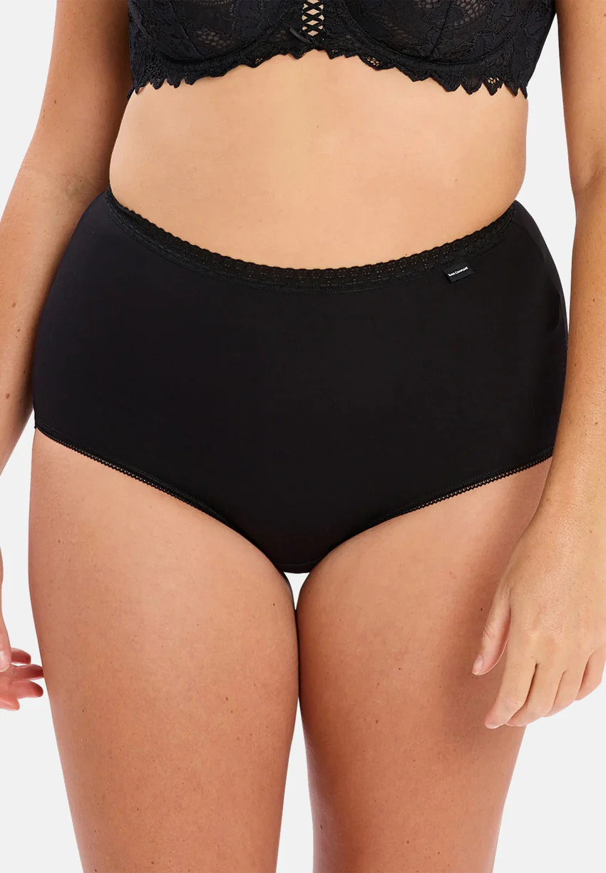 Lot de 2 culottes Classique Coton Noir