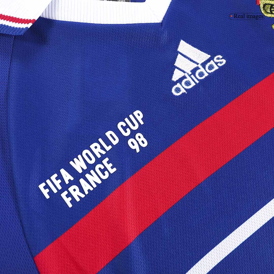 Retro Soccer Jersey HENRY #12 France Home 1998
