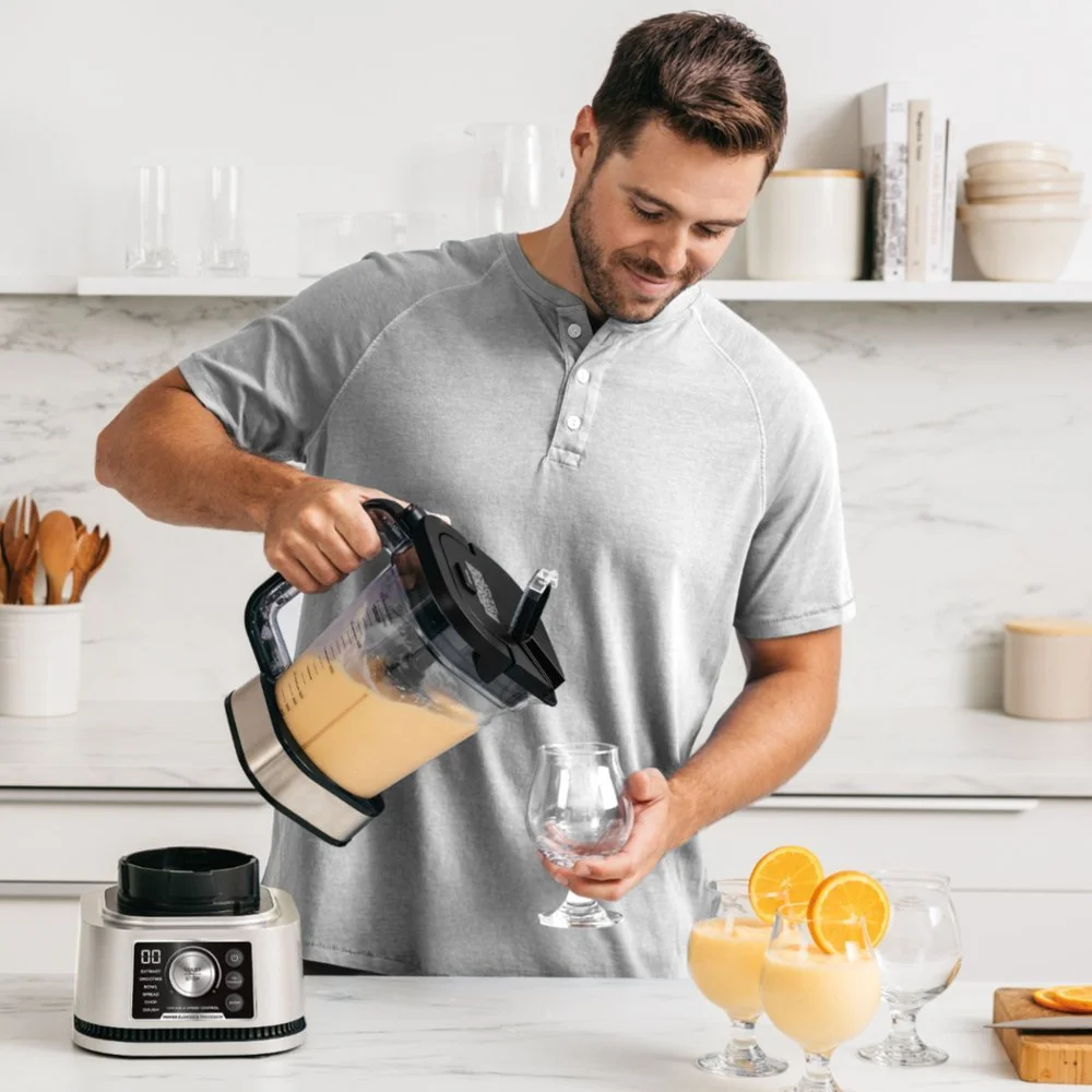 Power Blender & Processor System, Smoothie Bowl Maker & Nutrient Extractor - Silver