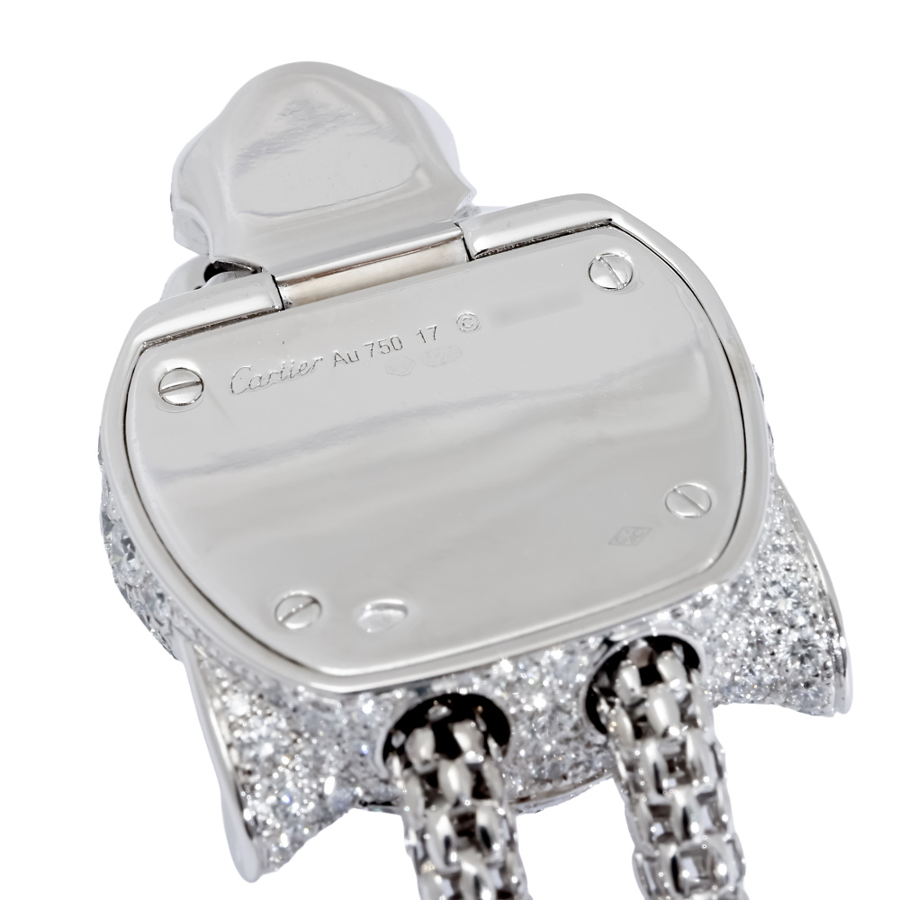 Cartier Panthère Bracelet 18K White Gold N6700400