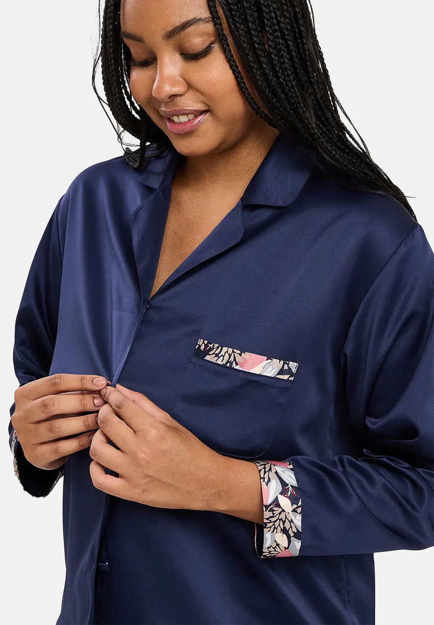 Chemise In Style Bleu Marine