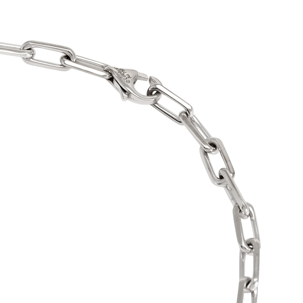 Cartier Santos Do Necklace 18K White Gold B7224583
