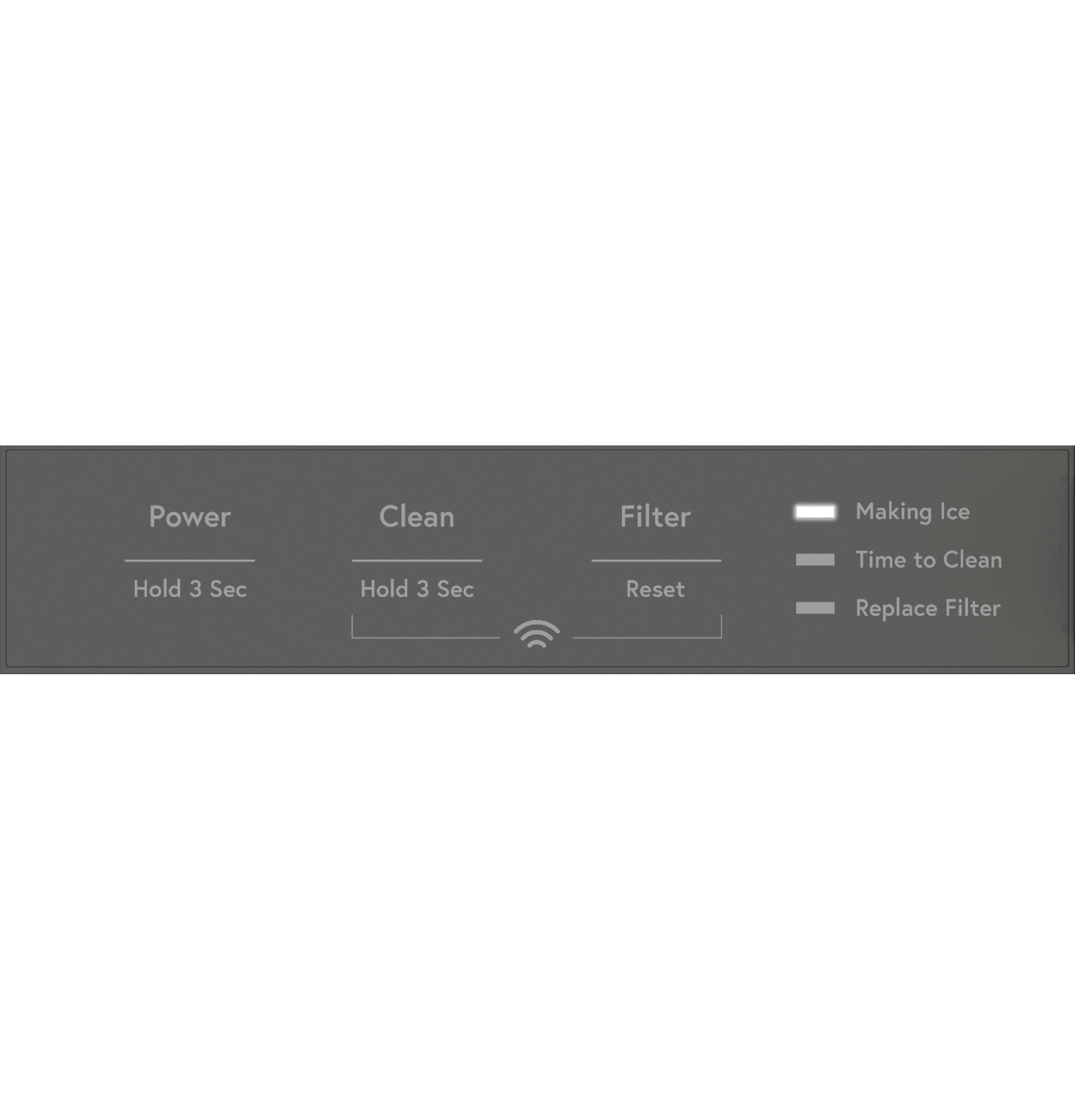 GE APPLIANCES UNC15NPRII  ICE MAKERS Custom Panel Ready