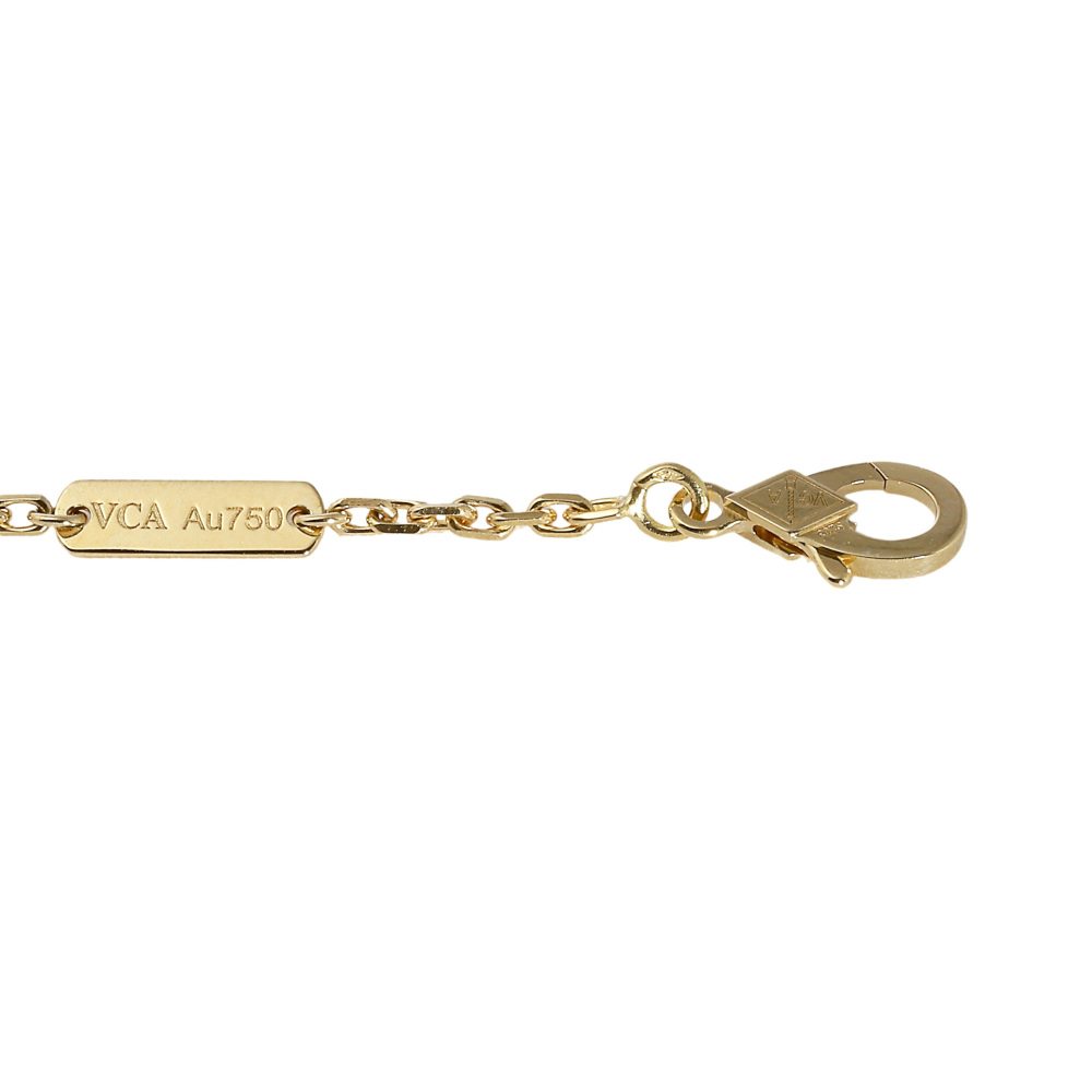 Van Cleef & Arpels Zodiac Medal Pischium (pisces) Necklace 18K Yellow Gold VCARP7SY00