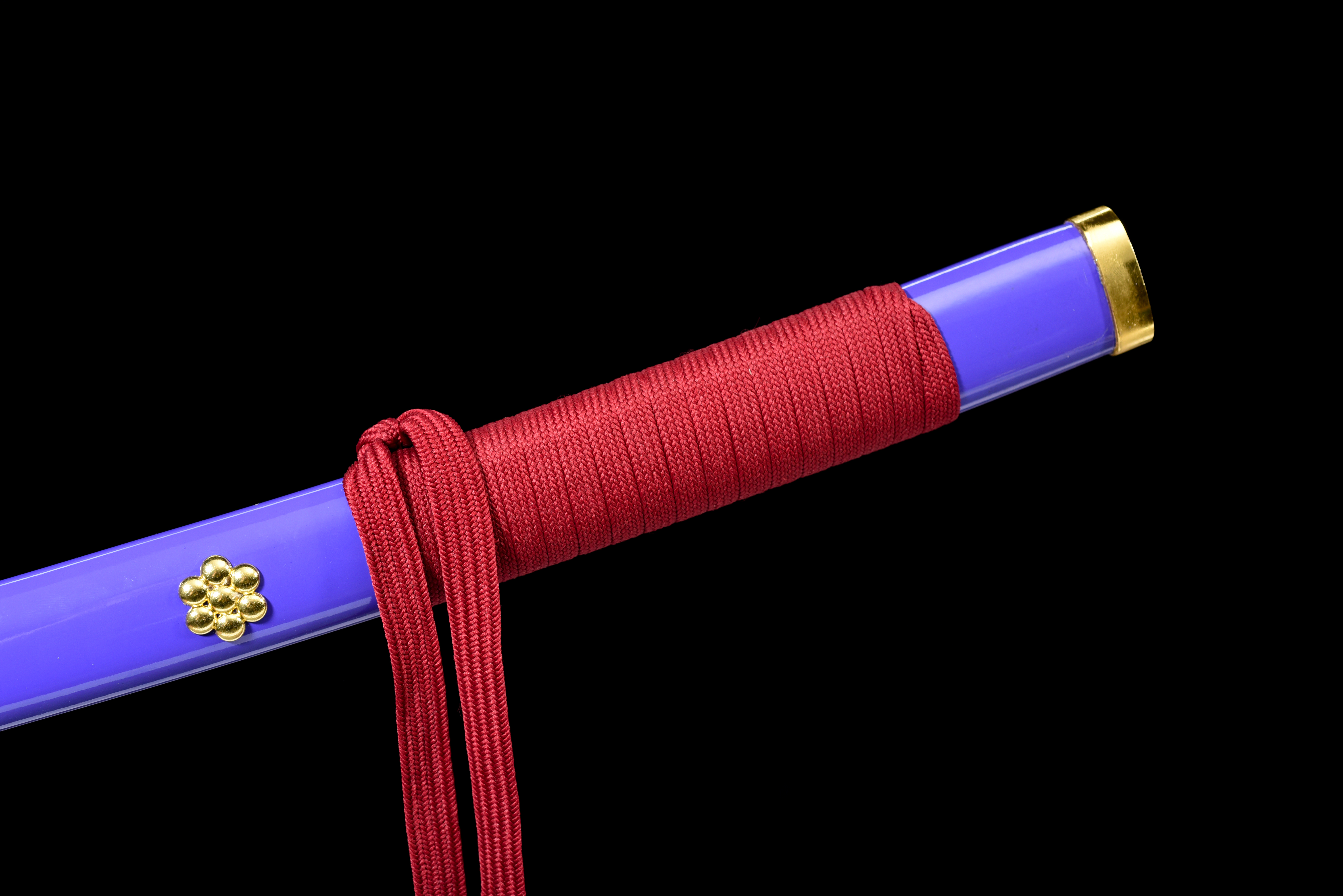 Purple Enma Katana – One Piece, High-Carbon Steel, Full Tang