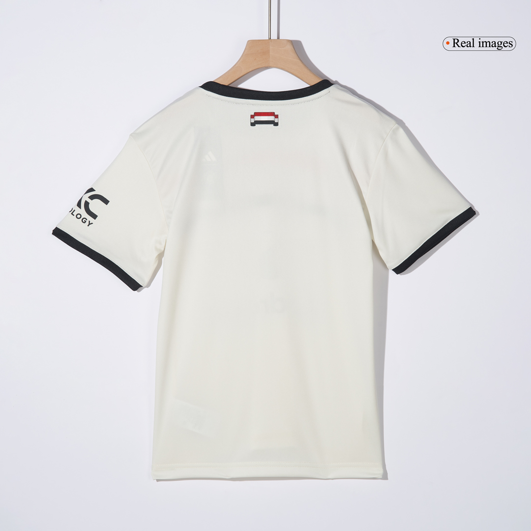 Manchester United Third Away Kids Soccer Jerseys Kit